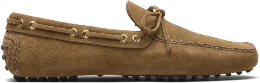 Car Shoe Suède loafers Bruin