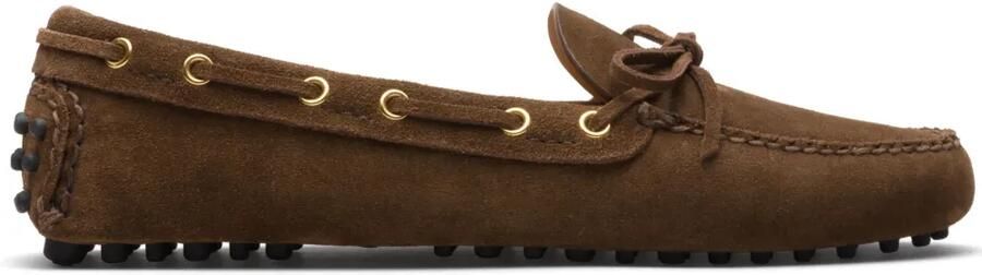 Car Shoe Suède loafers Bruin