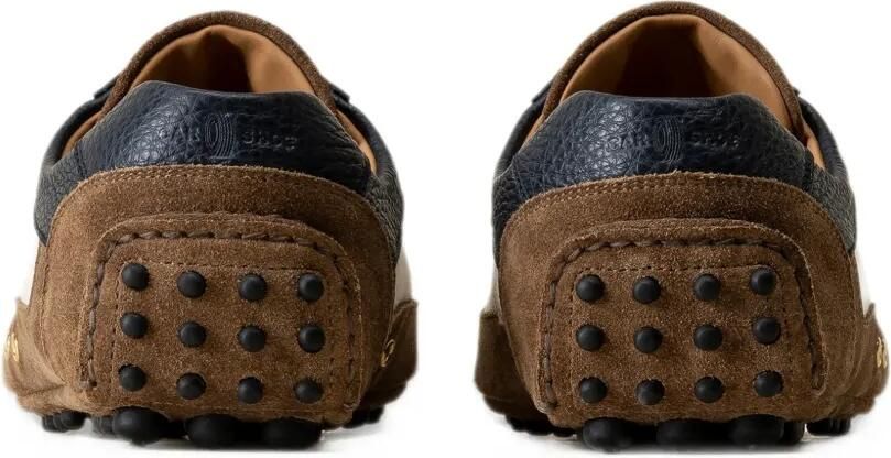 Car Shoe suede panelled sneakers Bruin - Foto 2