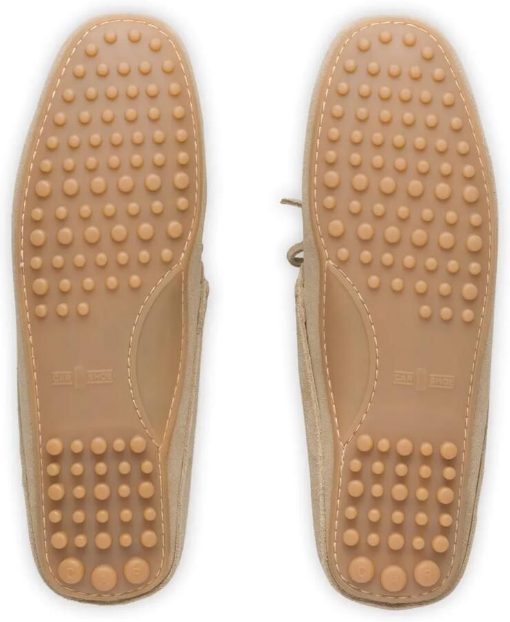Car Shoe Suède slippers Beige - Foto 3