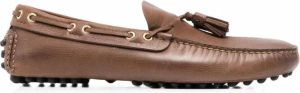 Car Shoe Loafers met kwastje Bruin