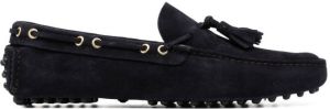 Car Shoe Suède loafers Blauw