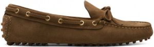 Car Shoe Suède loafers Bruin