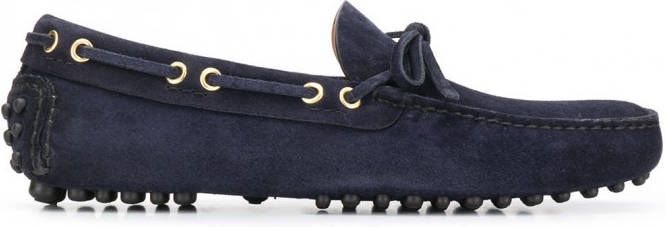 Car Shoe The Original loafers met bewerkte zool Blauw