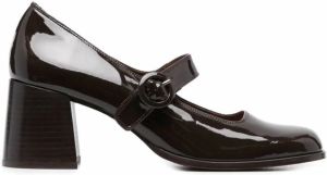 Carel Paris Pumps met blokhak Bruin