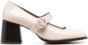 Carel Paris Muiltjes met gesp Beige