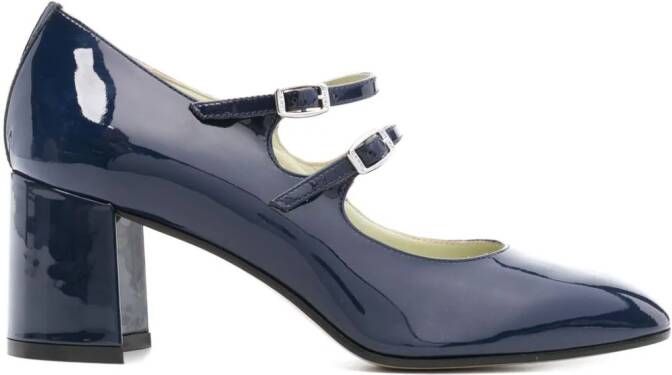 Carel Paris Alice 60 mm Mary Jane pumps Blauw