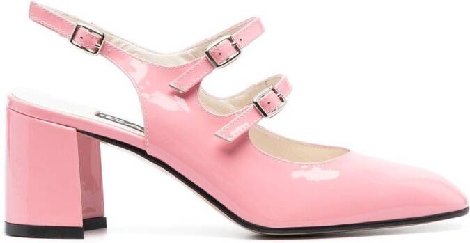 Carel Paris Banana lakleren pumps Roze