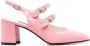 Carel Paris Banana lakleren pumps Roze - Thumbnail 1