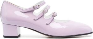 Carel Paris Loafers met gespsluiting Paars