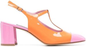 Carel Paris Cannes slingback pumps Oranje