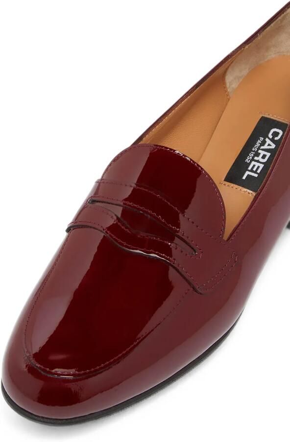 Carel Paris 2100 lakleren loafers Rood - Foto 3