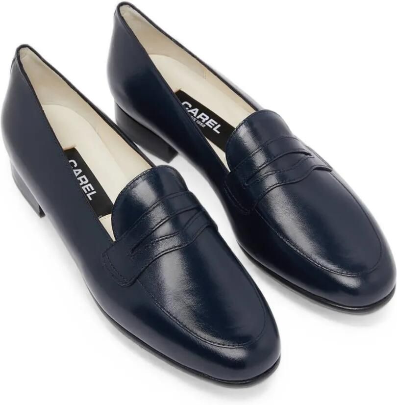 Carel Paris 2100 leren loafers Blauw - Foto 3