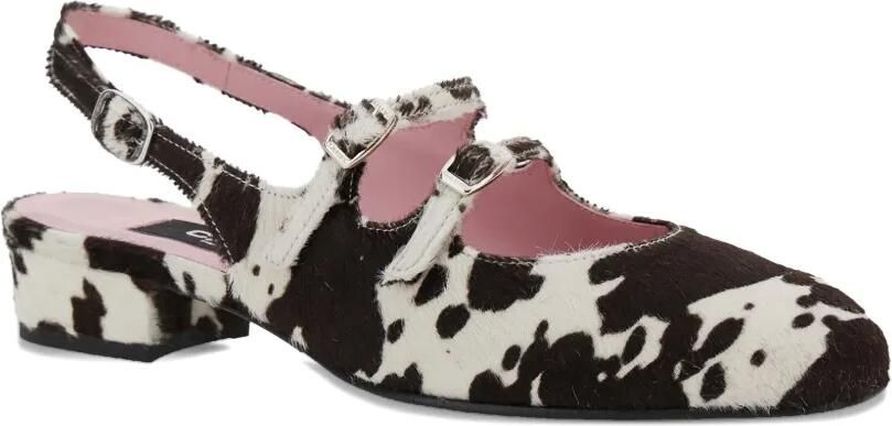 Carel Paris 25 mm Peche slingback pumps Bruin
