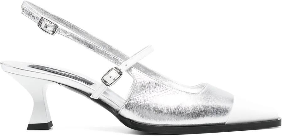 Carel Paris 50 mm Cecile pumps Zilver