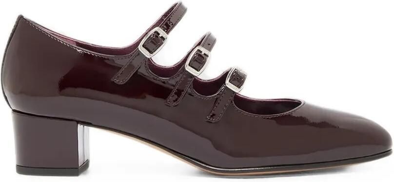 Carel Paris 50 mm Kina pumps met gesp Bruin