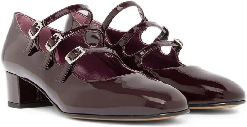 Carel Paris 50 mm Kina pumps met gesp Bruin - Foto 5