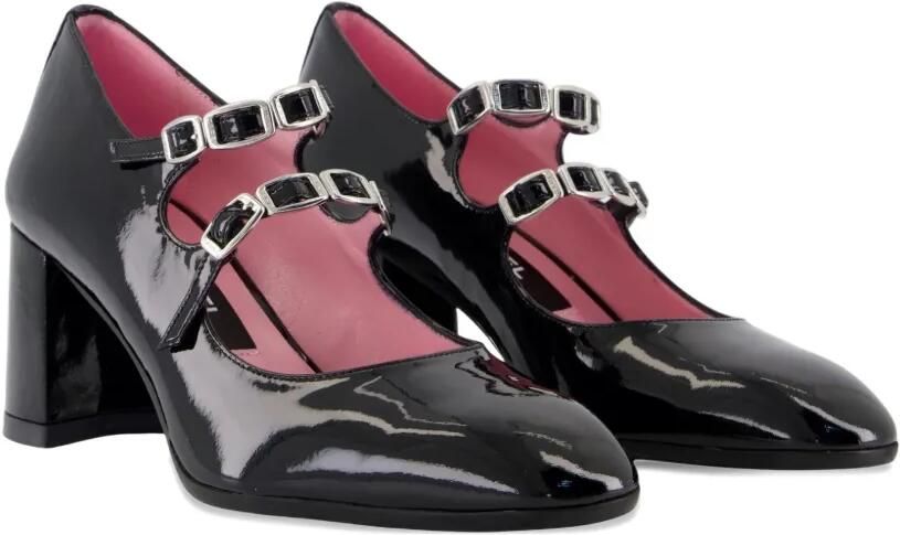 Carel Paris 60 mm Alice B pumps met gespdetail Zwart