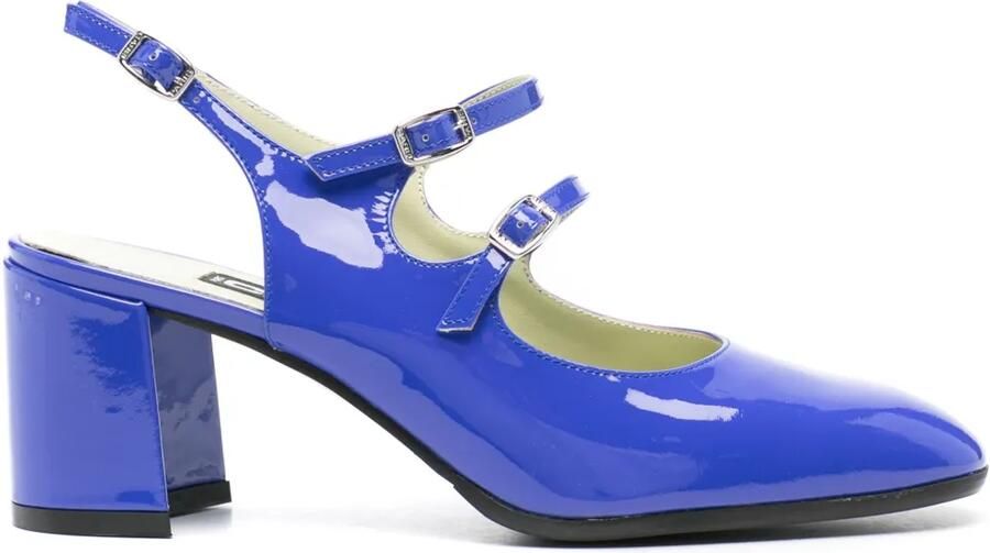 Carel Paris 60 mm Banana slingback pumps Blauw