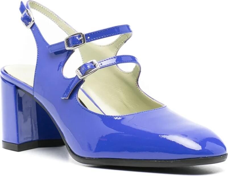 Carel Paris 60 mm Banana slingback pumps Blauw - Foto 3