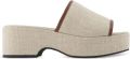 Carel Paris Adri sandalen met hak Beige - Beige