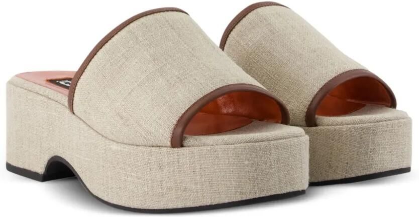 Carel Paris Adri sandalen met hak Beige - Foto 2