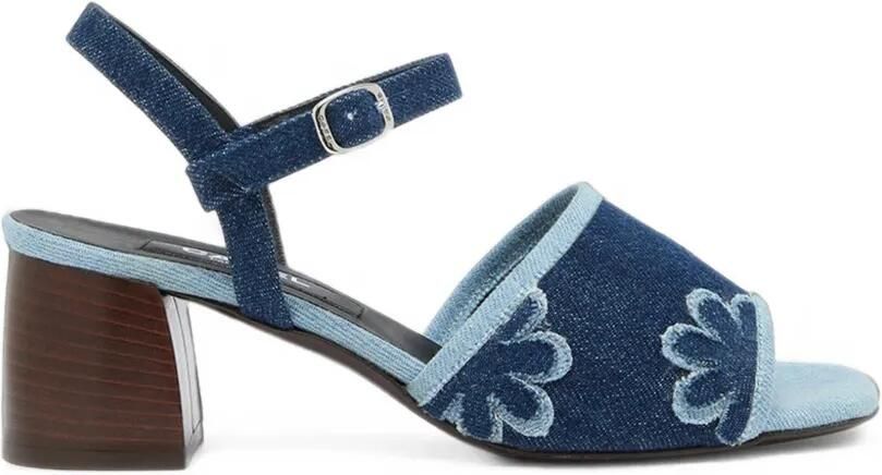 Carel Paris Adriana sandalen met hak Blauw