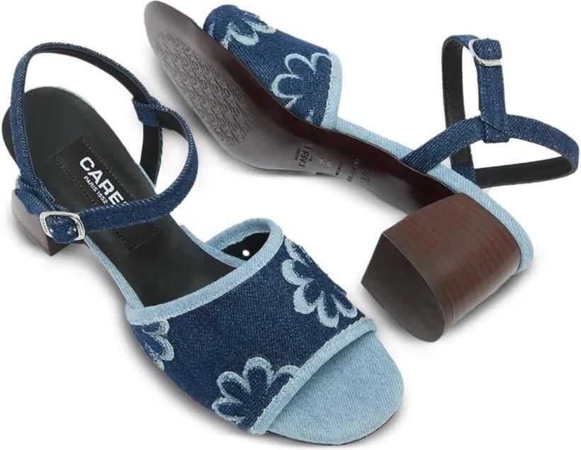 Carel Paris Adriana sandalen met hak Blauw - Foto 4
