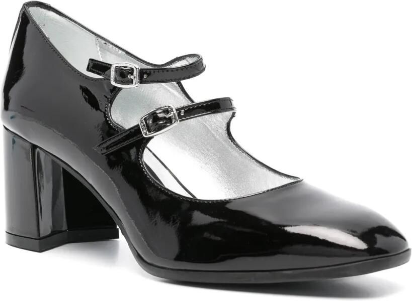 Carel Paris Alice 60 mm leren pumps Zwart - Foto 3
