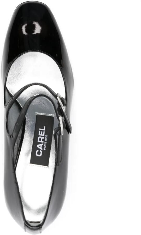 Carel Paris Alice 60 mm leren pumps Zwart - Foto 4