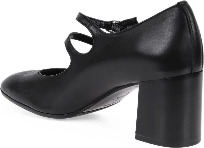 Carel Paris Alice flex pumps met drie bandjes Zwart - Foto 3