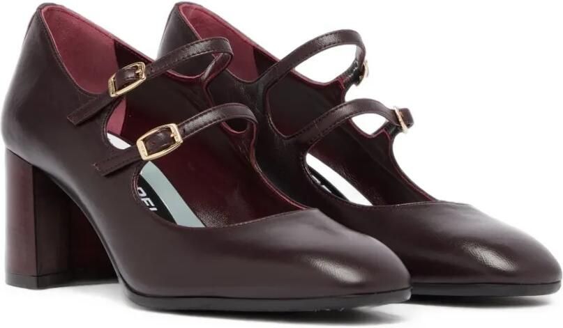 Carel Paris Alice Flex pumps met dubbele bandjes Rood - Foto 5