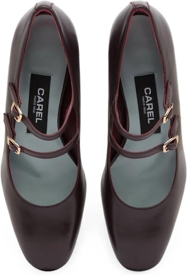 Carel Paris Alice Flex pumps met dubbele bandjes Rood - Foto 4