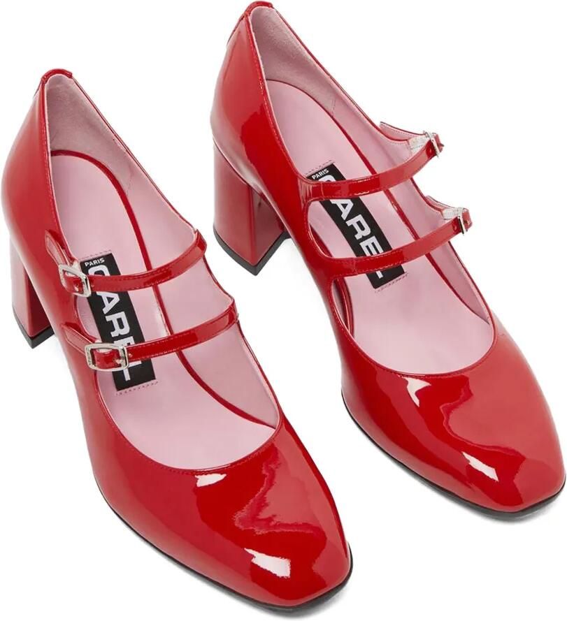Carel Paris Alice lakleren pumps Rood - Foto 2