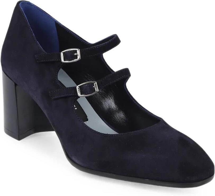 Carel Paris Alice pumps met drie bandjes Blauw - Foto 2