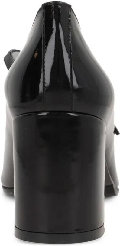 Carel Paris Alice pumps met dubbele bandjes en hak Zwart - Foto 4