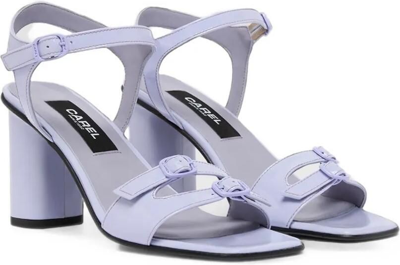 Carel Paris Angelica lakleren sandalen Paars - Foto 5