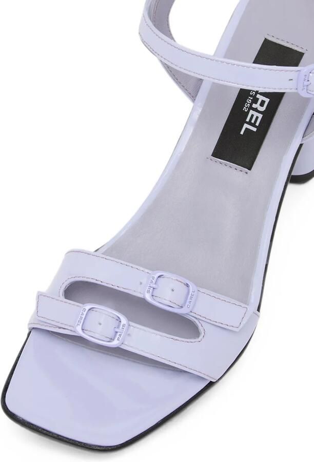 Carel Paris Angelica lakleren sandalen Paars - Foto 4