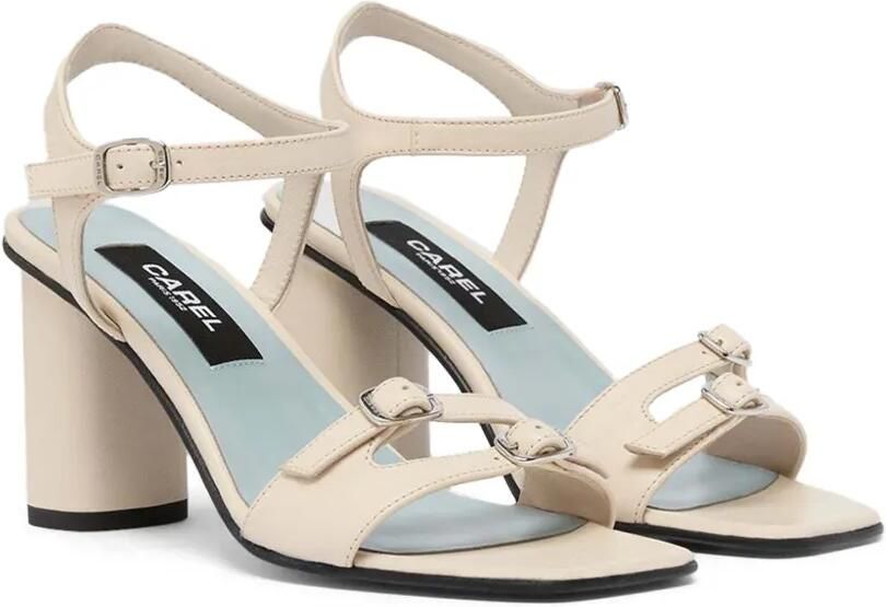 Carel Paris Angelica sandalen met drie bandjes Beige - Foto 5