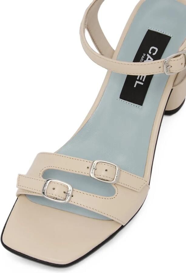 Carel Paris Angelica sandalen met drie bandjes Beige - Foto 4