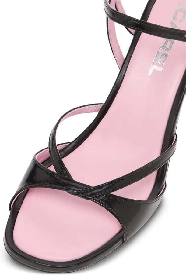 Carel Paris Apollo lakleren sandalen Zwart - Foto 4