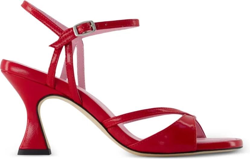 Carel Paris Apollo sandalen met gesp Rood