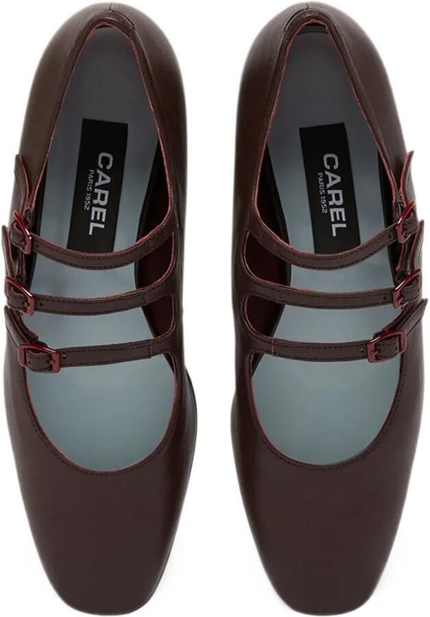 Carel Paris Ariana triple-strap pumps Rood - Foto 3