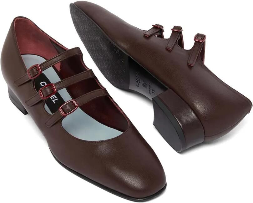 Carel Paris Ariana triple-strap pumps Rood - Foto 4