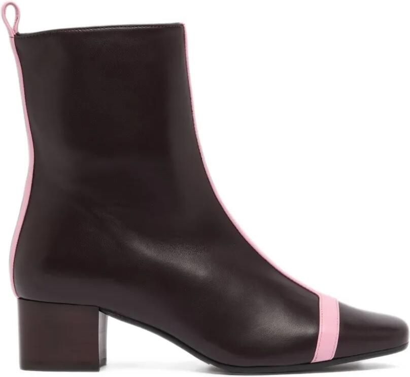 Carel Paris Audrey leather ankle boots Bruin