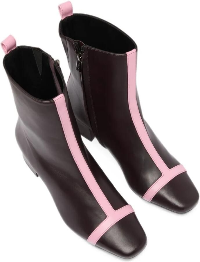 Carel Paris Audrey leather ankle boots Bruin - Foto 4