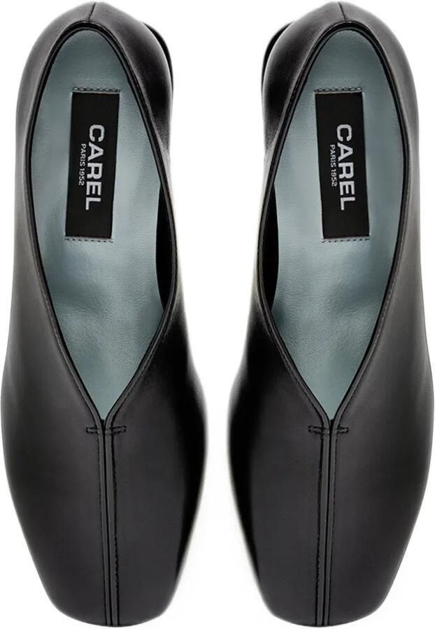 Carel Paris Aurora leather heeled pumps Zwart - Foto 3