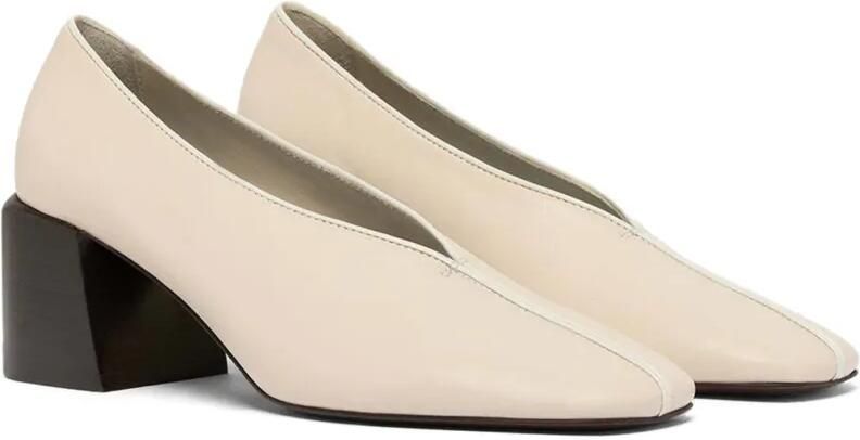 Carel Paris Aurora square-toe heeled pumps Beige - Foto 5