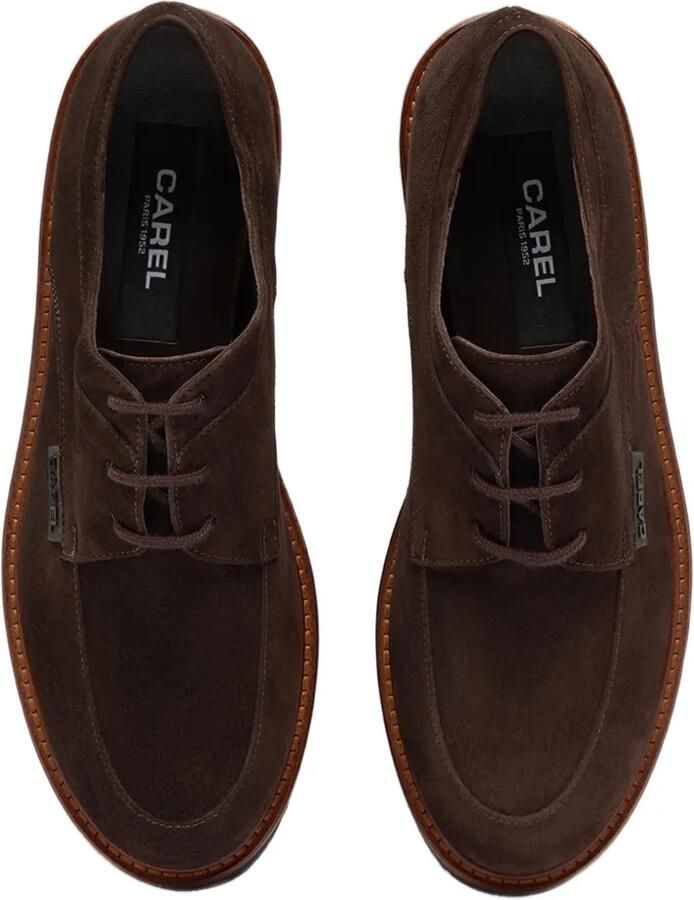 Carel Paris Azur suède derby schoenen Bruin - Foto 3
