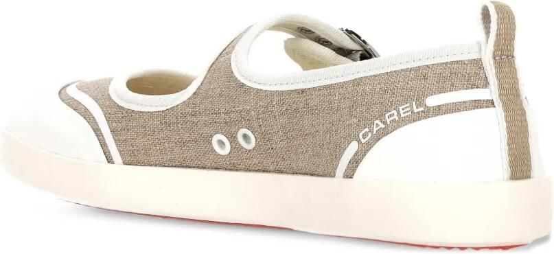 Carel Paris Ballerina's met gespbandje Beige - Foto 4